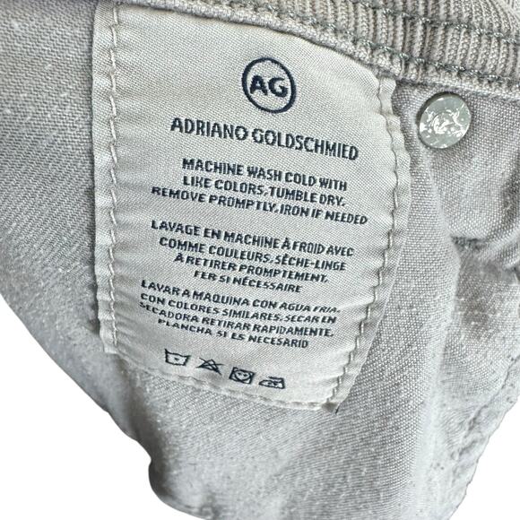 Adriano Goldschmied AG The Tellis Modern Slim Gray Corduroy Pants Men's 30 x 34 - Picture 7 of 9